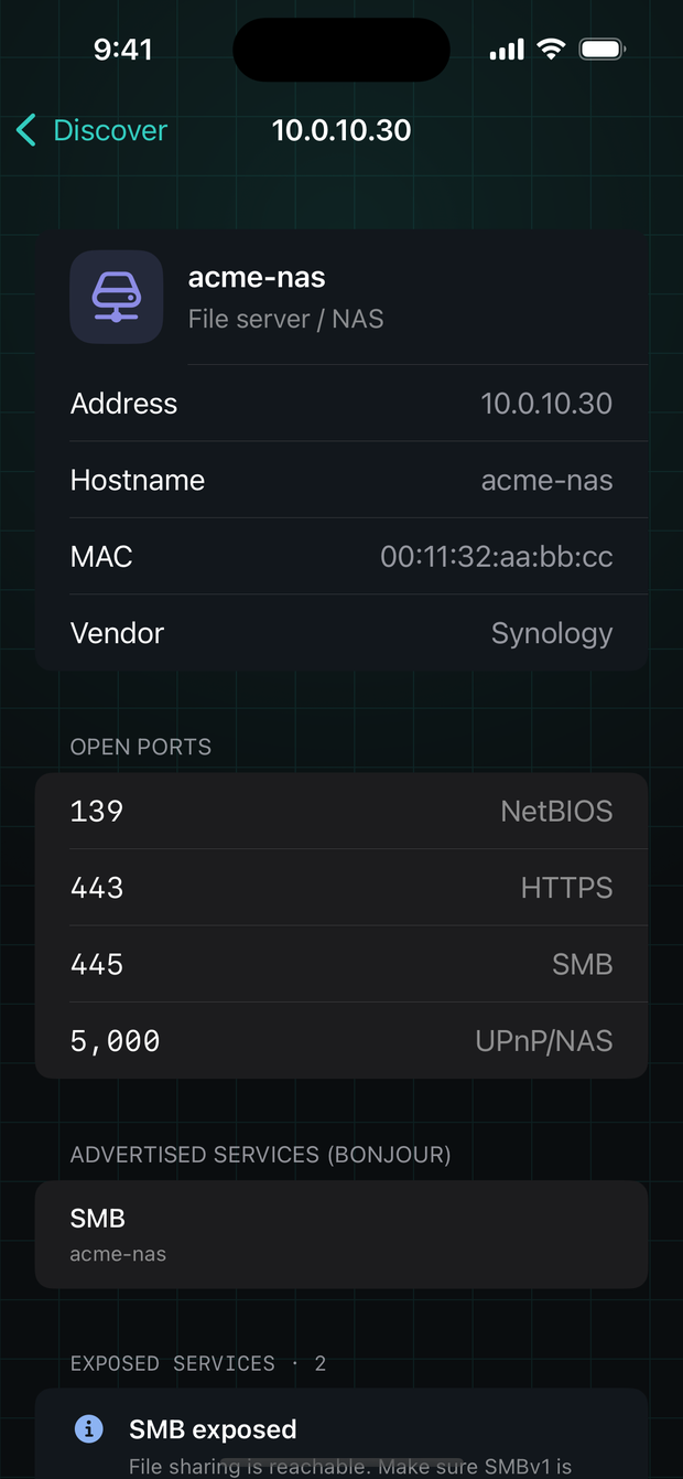 Beacon screenshot 2