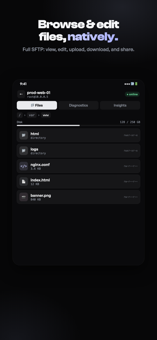 DeckGUI SSH screenshot 2