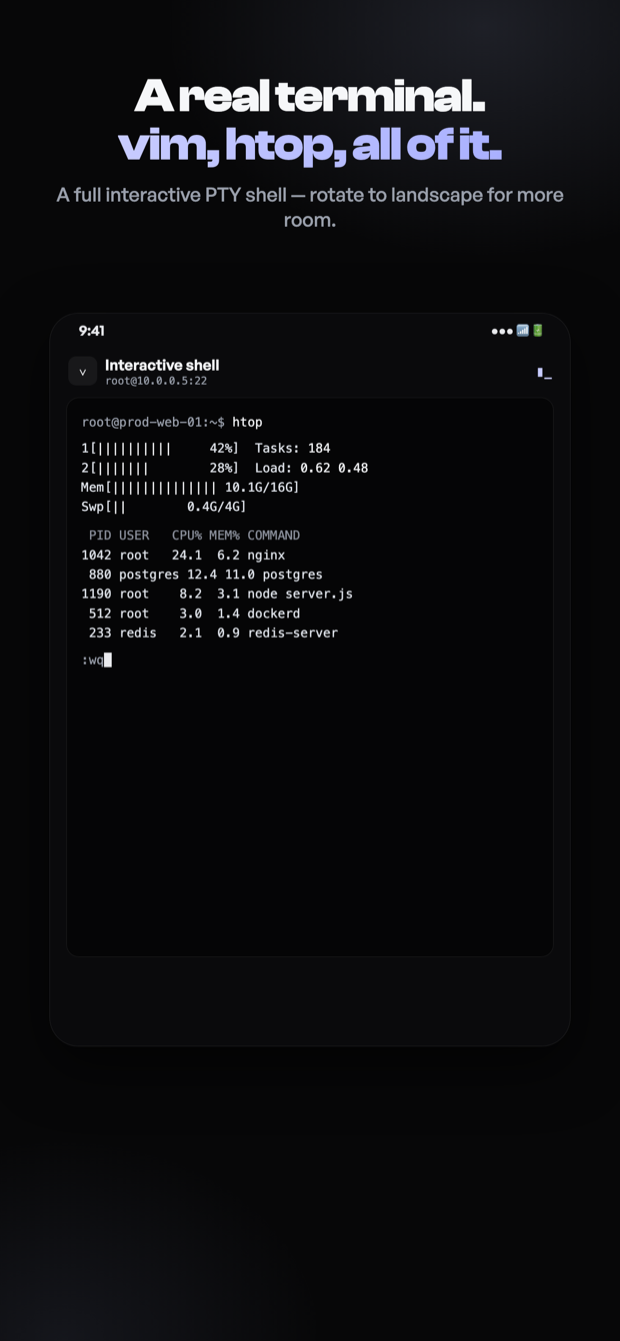DeckGUI SSH screenshot 3