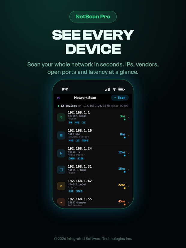 NetScan Pro screenshot 1